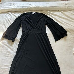 Veronica M Black Maxi Dress